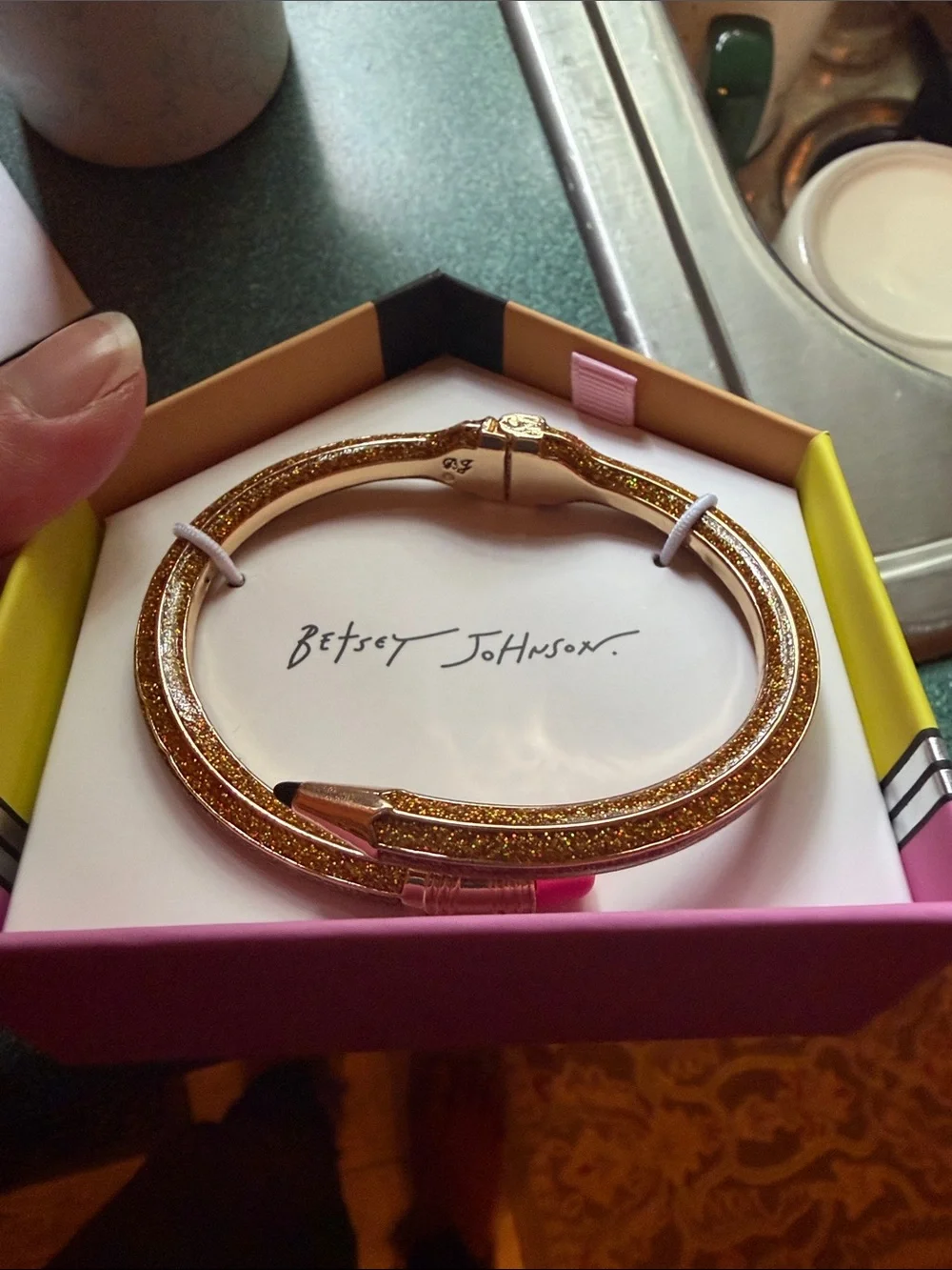 Betsey Johnson Pencil Bangle Bracelet